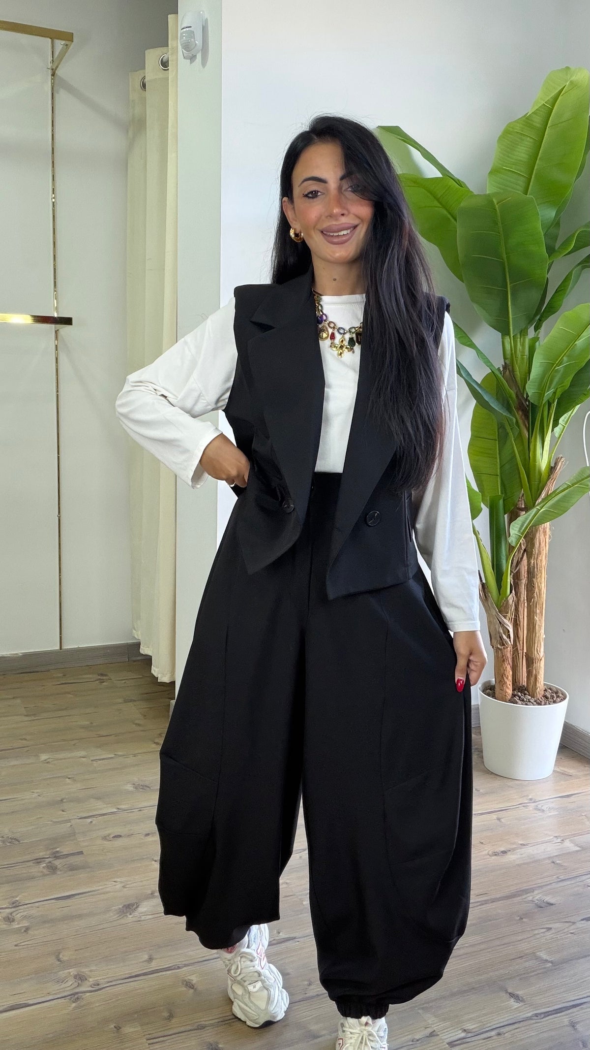 Coordinato Asya 7658 nero