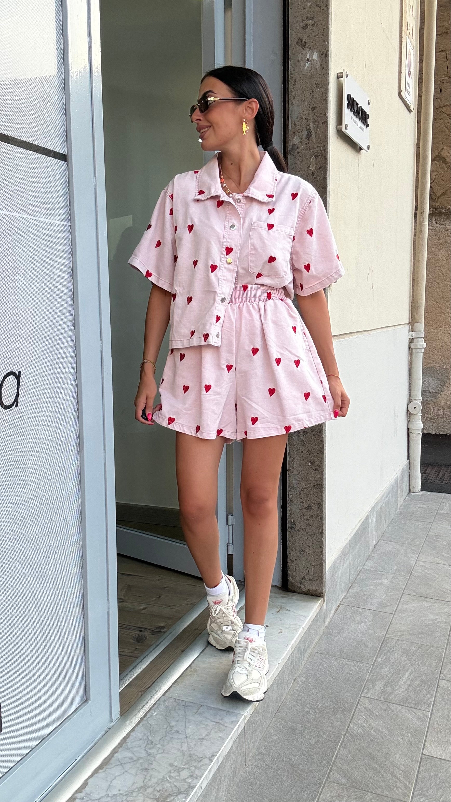 Coordinato Cuore Denim