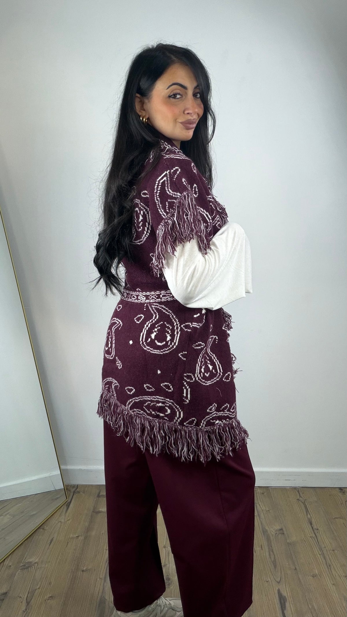 Cardigan in Lana
