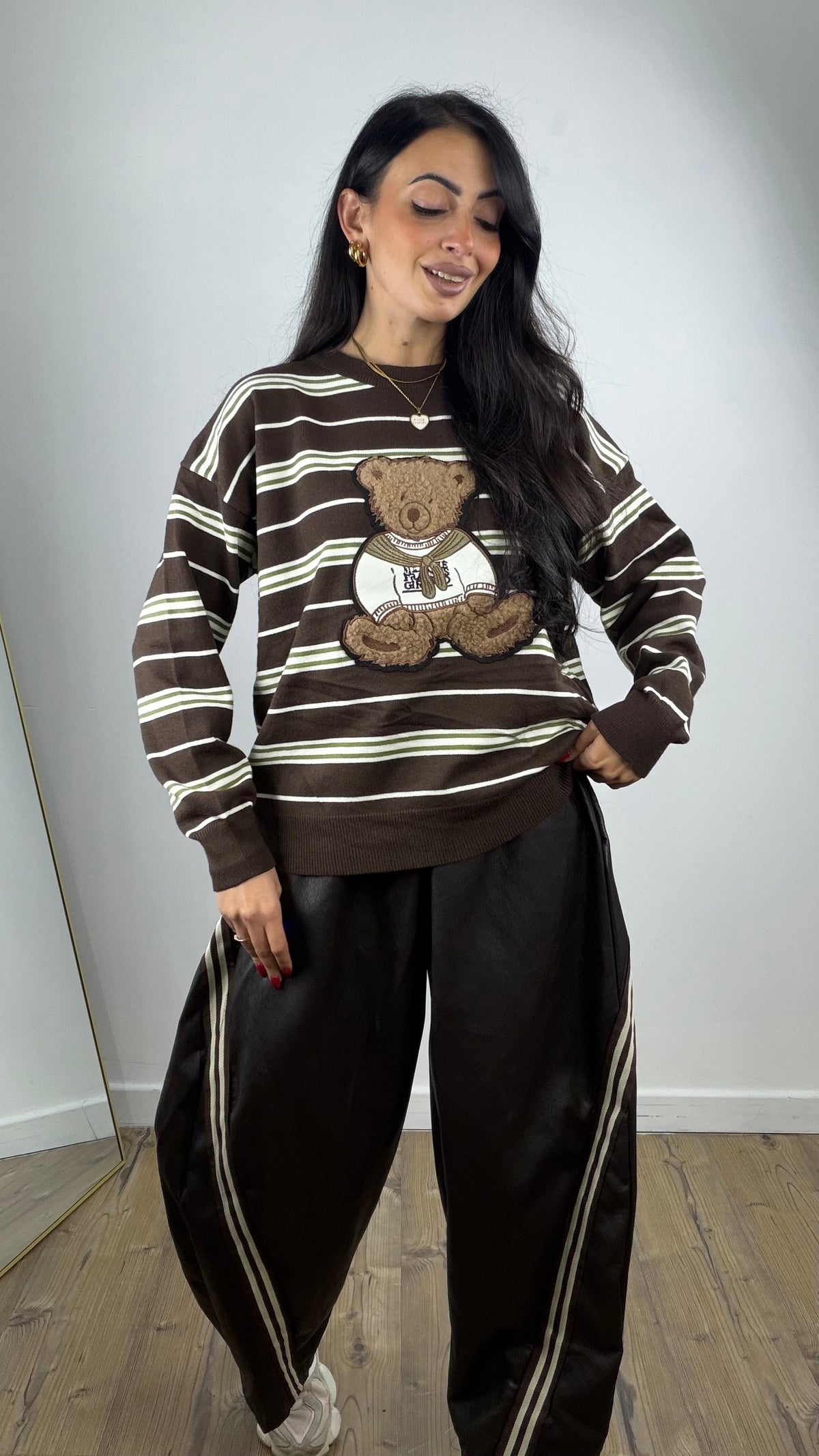 Maglioncino Teddy Marrone 11277