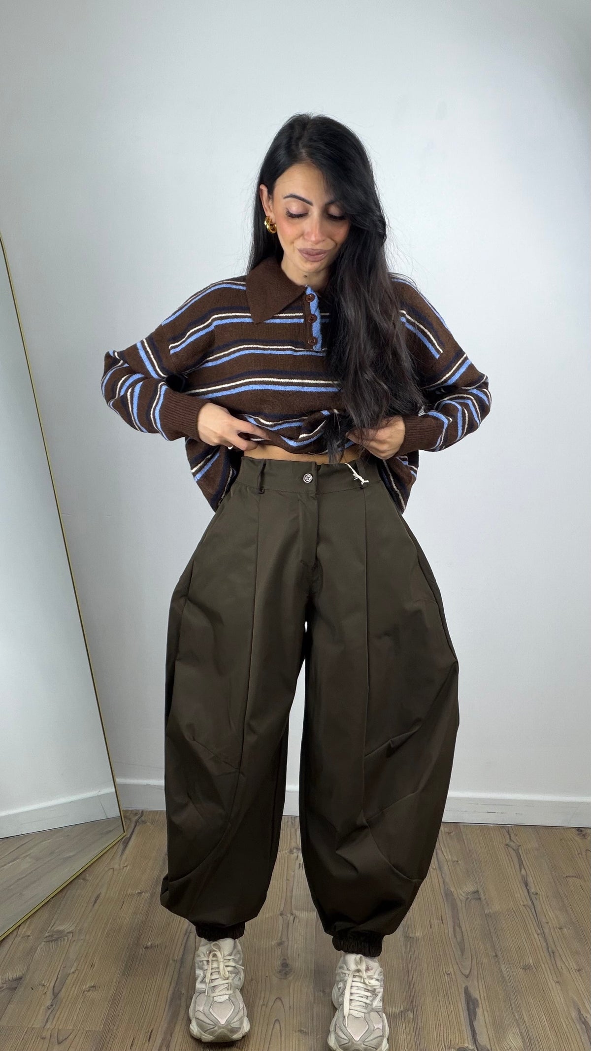 Pantalone 31072 marrone